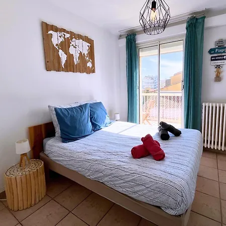 Brise Marine - 2 Avec Balcon, Vue & Parking Prive A 30 M De La Palavas-les-Flots