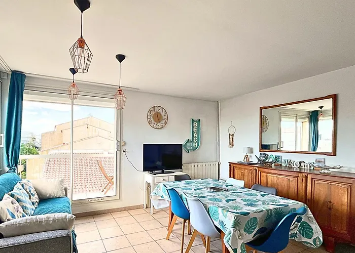 Apartament Brise Marine - 2 Avec Balcon, Vue & Parking Prive A 30 M De La Palavas-les-Flots