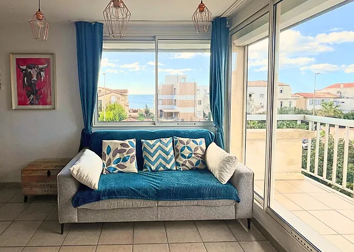 Brise Marine - 2 Avec Balcon, Vue & Parking Prive A 30 M De La Apartament *