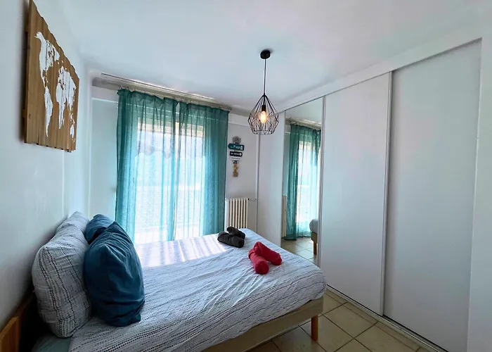 Apartament Brise Marine - 2 Avec Balcon, Vue & Parking Prive A 30 M De La