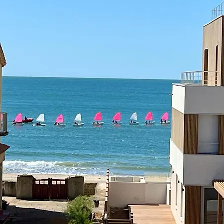 Brise Marine - 2 Avec Balcon, Vue & Parking Prive A 30 M De La Palavas-les-Flots