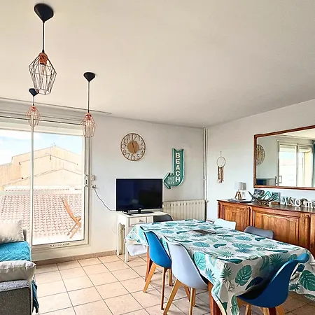 Apartment Brise Marine - 2 Avec Balcon, Vue & Parking Prive A 30 M De La Palavas-les-Flots