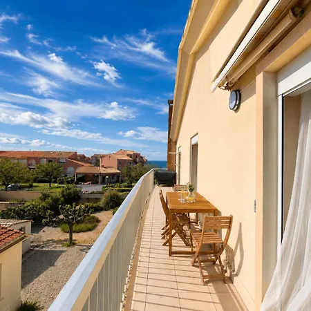 Lägenhet Brise Marine - 2 Avec Balcon, Vue & Parking Prive A 30 M De La