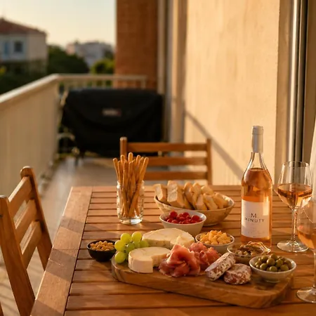 Brise Marine - 2 Avec Balcon, Vue & Parking Prive A 30 M De La Lägenhet Palavas-les-Flots